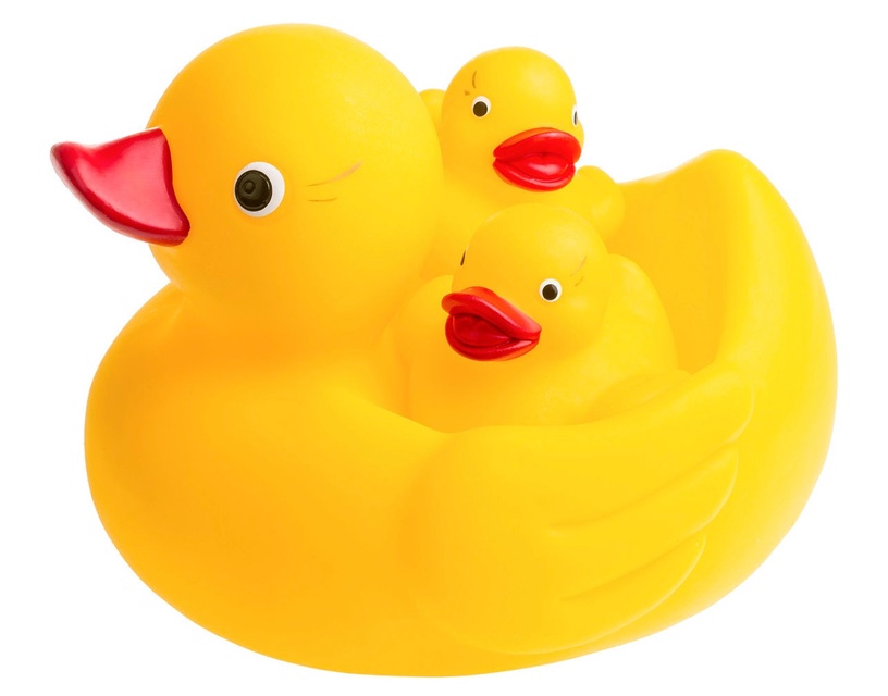 Игрушка для ванны Tullo Duck Family 043, 3 шт.
