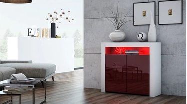 Komoda Pro Meble Milano PKC 2D White/Red