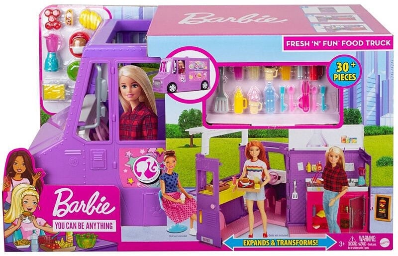 barbie food truck car