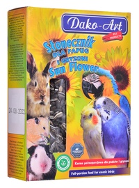Saulespuķes Dako-Art Sun Flower Seeds, krāsainajiem papagaiļiem, 0.25 kg