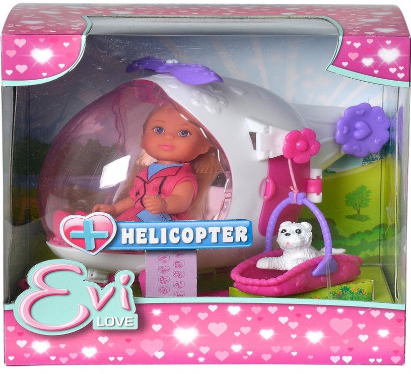 Lėlė Simba Evi LOVE in Helicopter 105739469 Senukai.lt