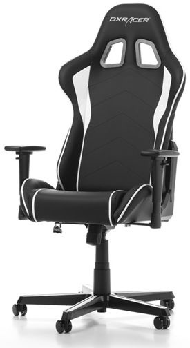 Игровое кресло DXRacer Formula, белый/черный