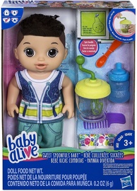 Hasbro Baby Alive Sweet Spoonfuls Brunette Baby Doll Boy E0636