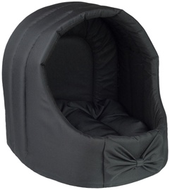 Amiplay Basic Oval Dog House L 44x44x46cm Black