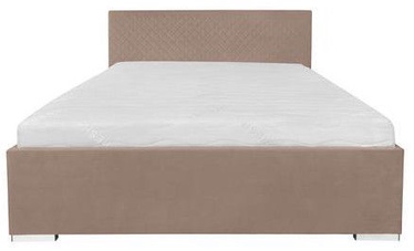 Black Red White Syntia Bed 160 Beige