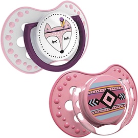 Lovi Dynamic Soother 2pcs Indian Summer 22/855 Girl 0-3m