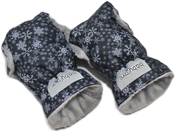 Перчатки для коляски Babylove Footmuff, черный
