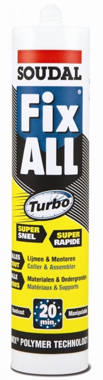 Līme universālā līme Soudal Fix All Turbo, 0.29 l