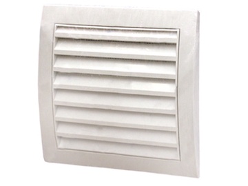 Ventilācijas reste Europlast, N148X153mm, balta
