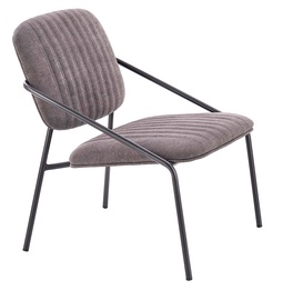 Fotelis Halmar Dennis Grey, 62x66x75 cm