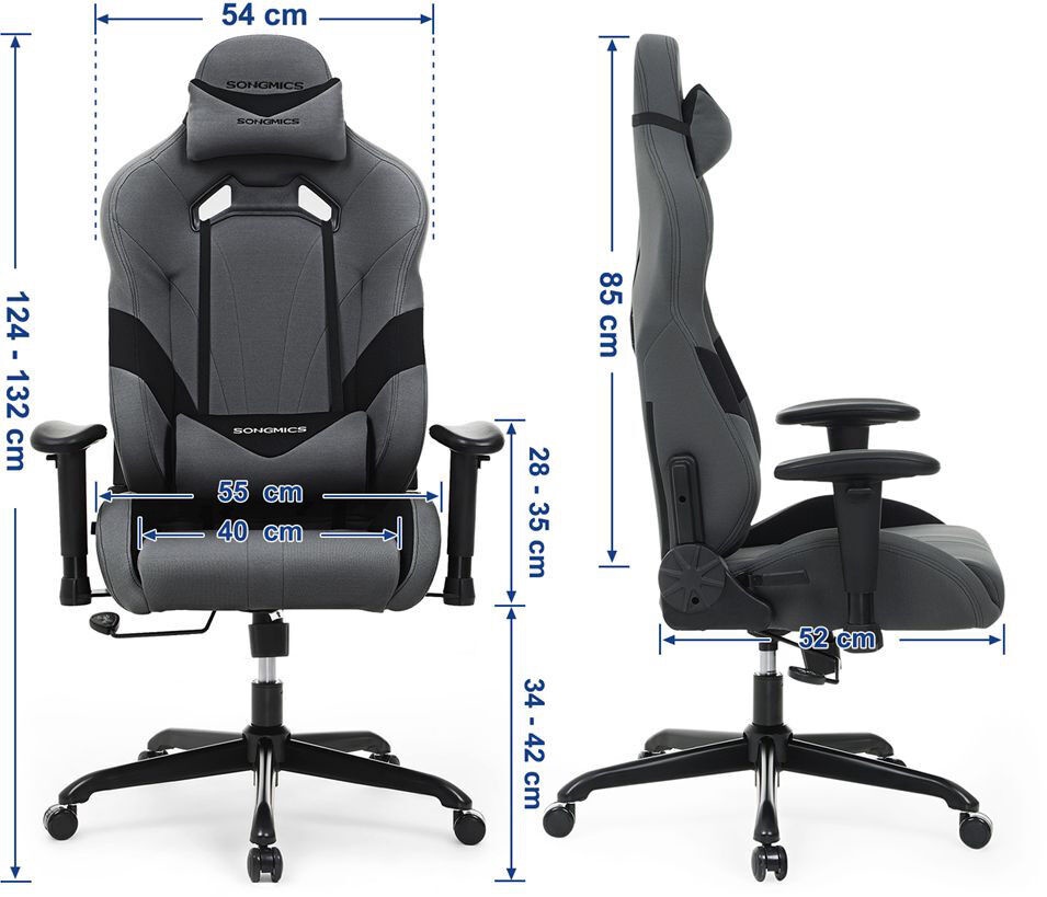 gaming chair top view