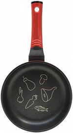 Oursson PF2020D/RD Palette 20cm Fry Pan Diamond Red T-MLX20036