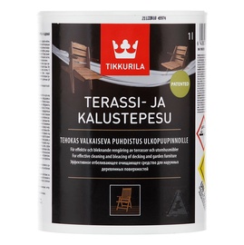 Чистящее средство Tikkurila Terrasi-Ja Kalustepesu, для дерева/для мебели, 1 л