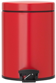 Brabantia Pedal Bin 5l Passion Red