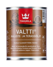 Mööbli- ja terrassiõli Valtti pruun 0,9 L
