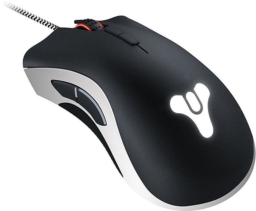 Žaidimų pelė Razer DeathAdder Elite Destiny 2, juoda