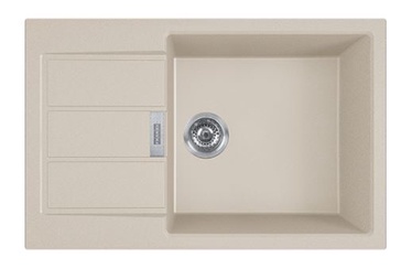 Раковина Franke Sirius 2.0 S2D 611-78 XL (500), тектонит, 780 мм x 500 мм x 200 мм