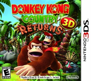 DS, 3DS игра Nintendo Donkey Kong Country Returns 3D