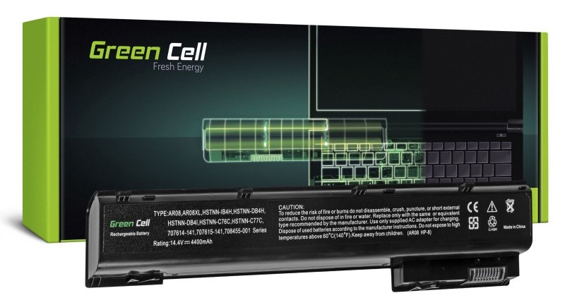 Аккумулятор для ноутбука Green Cell AR08 AR08XL, 4.4 Ач, Li-Ion