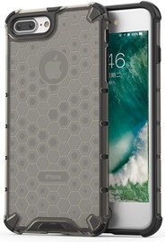 Hurtel Honeycomb Armor Back Case For Apple iPhone 7 Plus/8 Plus Black