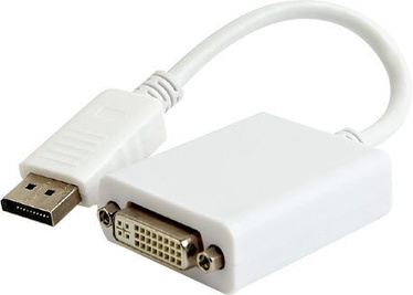 Adapter Cablexpert DisplayPort v1.2 to Dual-Link DVI Adapter A-DPM-DVIF-03 White