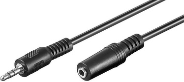 Techly Cable Jack to Jack Black 1.8m