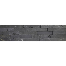 Плитка Vinstone Stone Black 6741, 600 мм x 150 мм x 25 мм, 8 шт.