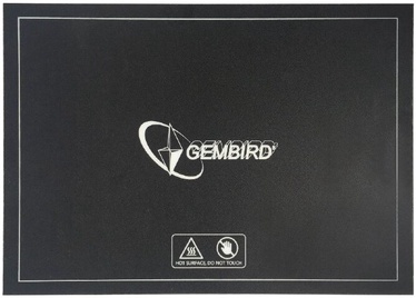 Palīgmateriāli 3D printeriem Gembird 3D printing surface, 0.023 m, melna