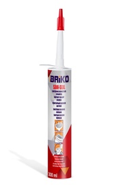 SANITAARSILIKOON BRIKO 300ML PRUUN