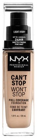 NYX Can't Stop Won't Stop Full Coverage Foundation 30ml Light Ivory
