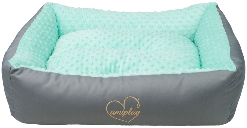 Guļvieta mājdzīvniekiem Amiplay Babydoll Sofa, piparmētra, 78x64x19 cm