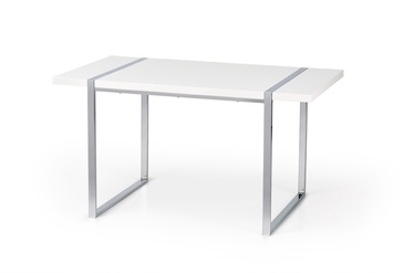 Pusdienu galds Halmar Lion White, 1400x800x750 mm