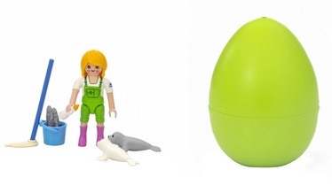 Playmobil Zookeeper With Seal Pups 9418