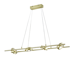 Kabantis šviestuvas Trio Leicester 325410808, 8x4W, E14, LED Integruota, SMD