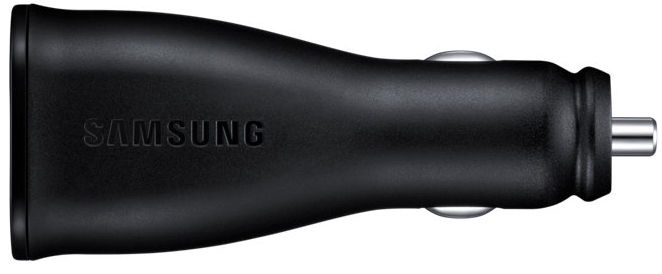 Automobilinis įkroviklis Samsung, Micro USB/2 x USB, juoda