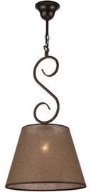 Lamkur Lorenzo 27654 Ceiling Lamp 60W E27 Brown