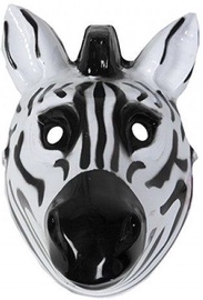 Маска Zebra, белый/черный, 220 мм