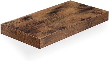 Songmics Wall Shelf Brown 40x20cm
