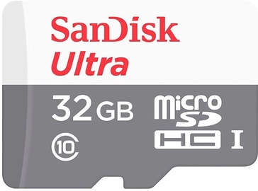 Карта памяти SanDisk Ultra Light microSDHC UHS-I Class 10 32GB