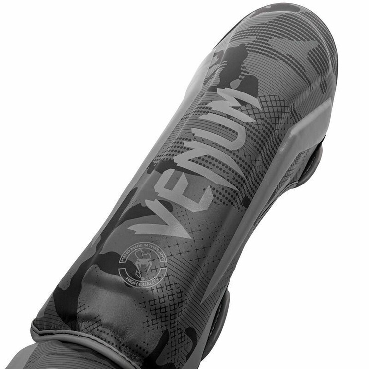 Защита ног Venum Elite, черный/серый, M