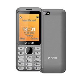 Мобильный телефон Estar X28, серебристый, 32MB/32MB