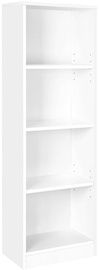 Songmics Bookcase White 121.5x40x24cm