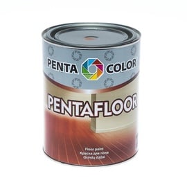 Grīdas krāsa Pentacolor Pentafloor, gaiši brūna, 0.9 l