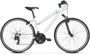 Velosipēds rallijkross Kross Evado 1.0 Lady, 28 ", L rāmis, zila/balta