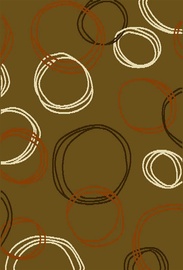 Ковер Oriental Weavers Vancouver 290/AY3-Z, коричневый, 190x130 см