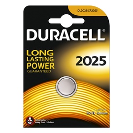 Baterijas Duracell 2025, CR2025, 3 V, 1 gab.