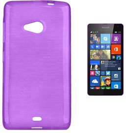 Чехол Forcell Jelly Brush Back Case For Microsoft 535 Lumia Violet