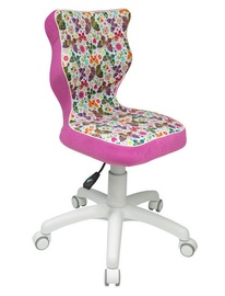 Bērnu krēsls Entelo ST31 Butterfly Pink/White