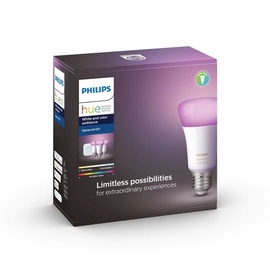 Išmanioji LED lemputė HUE A60 9W E27 RGB su valdikliu 3vnt