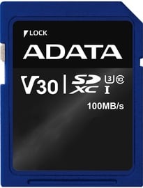 Atmiņas karte ADATA Premier Pro 128GB SDXC UHS-I U3 Class 10 V30S